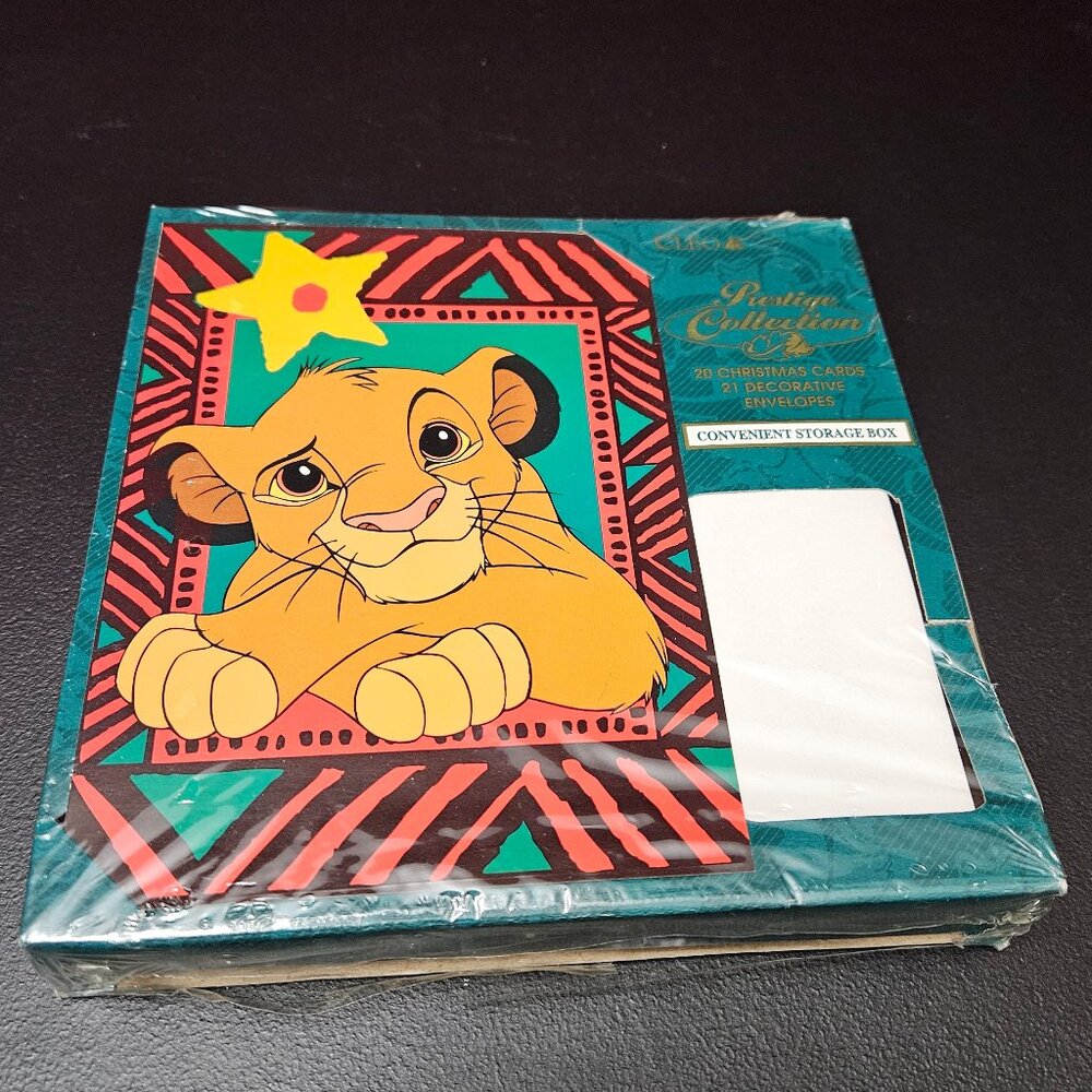 Cleo Prestige Collection Christmas Cards-Simba 20 Cards/21 Decorative Envelopes